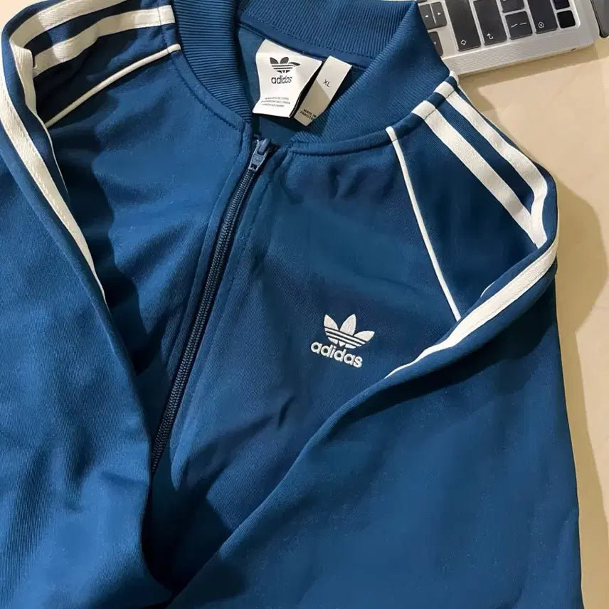 [BUNJANG] Adidas Firebird Jersey XL Navy / 아디다스 파이어버드 져지 XL 네이비