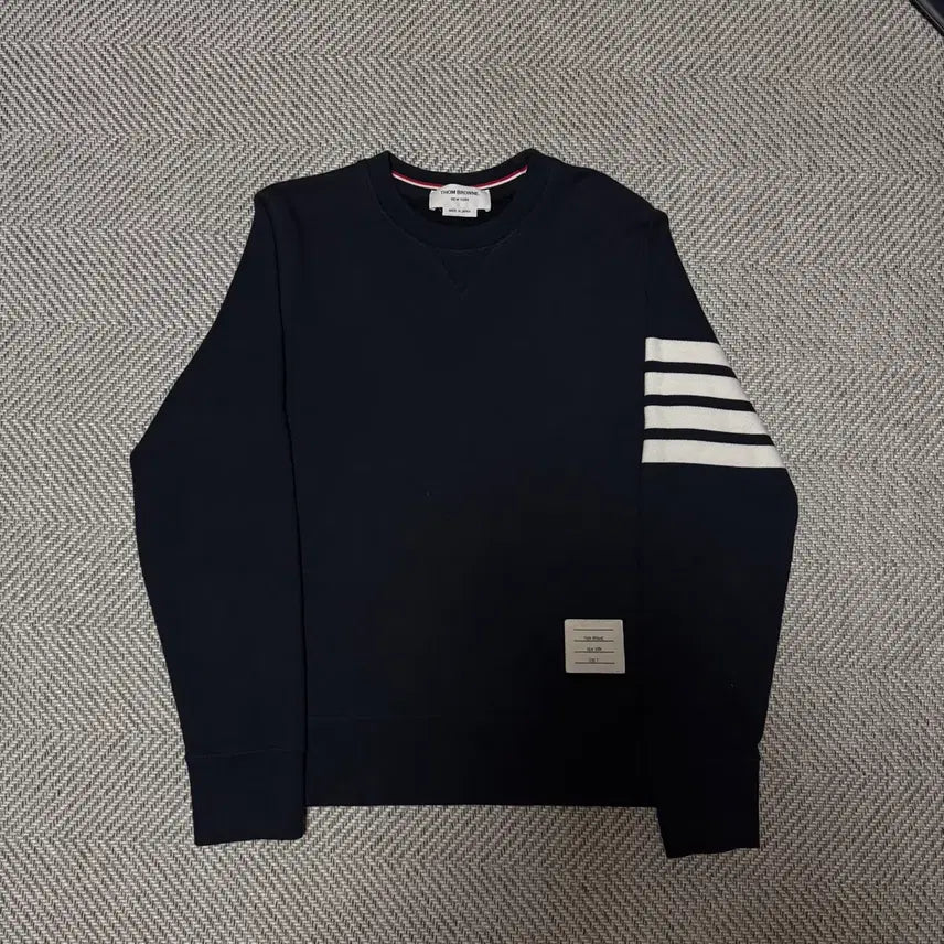 [BUNJANG] Thom Browne Sweatshirt Navy Size 2 / [S급,오케이몰판] 톰브라운 맨투맨 네이비 2Size