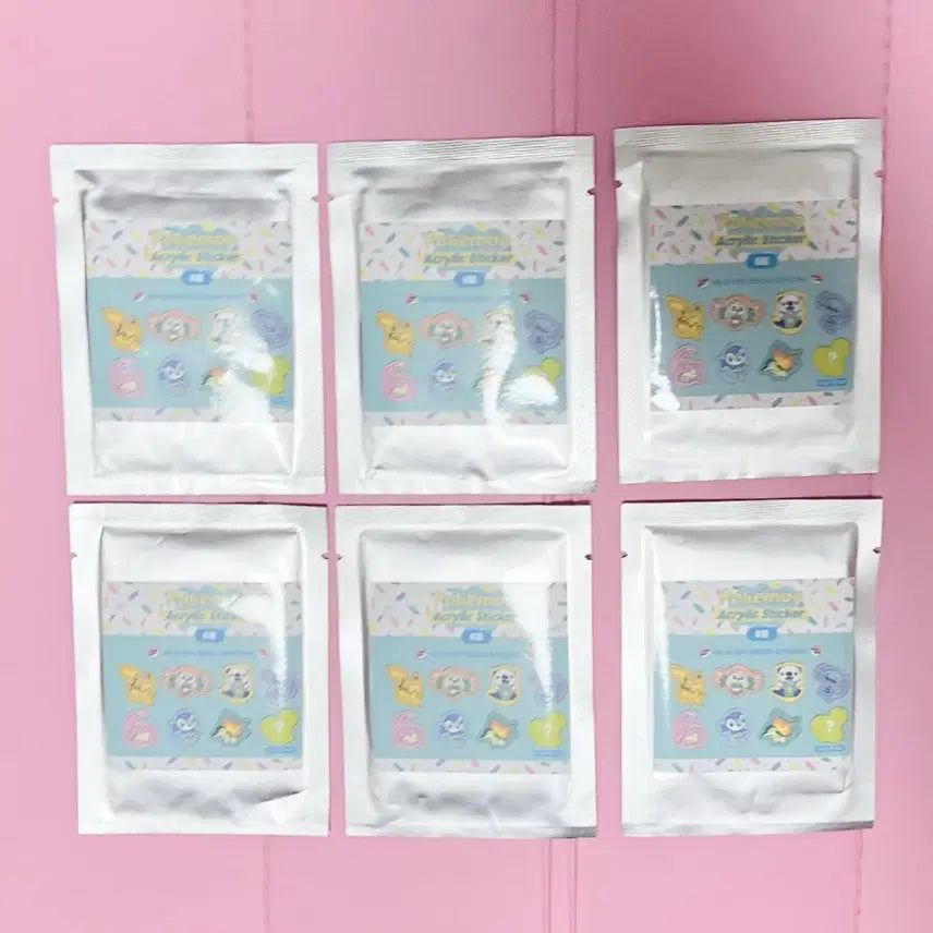 [BUNJANG] Pokemon Store Acrylic Sticker (Sealed) / 포켓몬 스토어 아크릴 스티커 미개봉