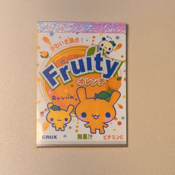 [BUNJANG] Heisei Classic Paper Crux Fruity Paper (2 sheets) / 헤이세이 고전지류 크럭스 프루티 지류 소분 (2장)