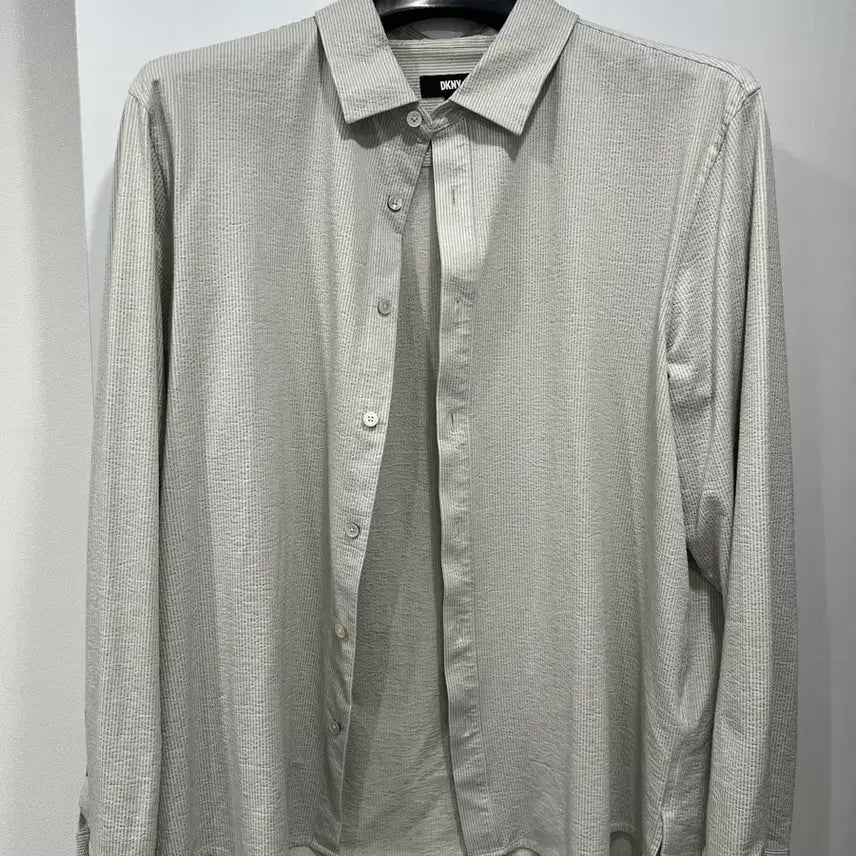 [BUNJANG] DKNY Striped Shirt (Large) / DKNY 스트라이프 셔츠(LG)