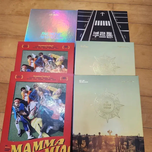 [BUNJANG] SF9 Sensational Feeling 9 & O Sole Mio Bundle Set / SF9 앨범 Sensational Feeling 9 / O Sole Mio, 6개 일괄