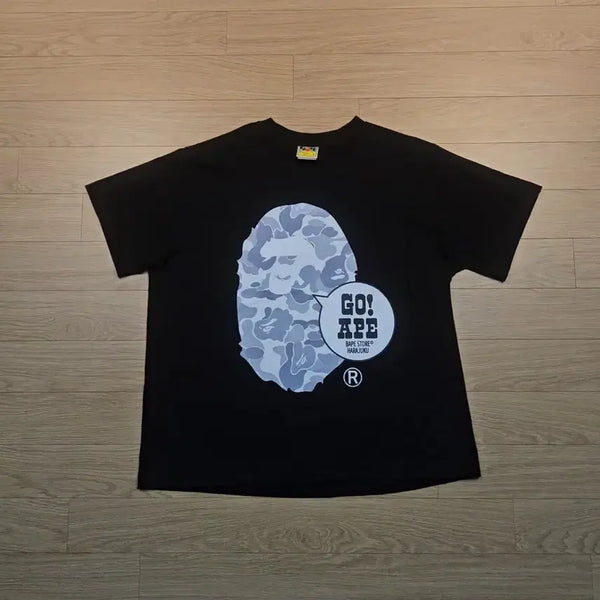 [BUNJANG] BAPE Gorilla T-Shirt Black / 베이프 고릴라 반팔티 블랙(정품)