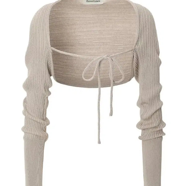 [BUNJANG] Threetimes Lit Bolero Cardigan / threetimes Lit bolero