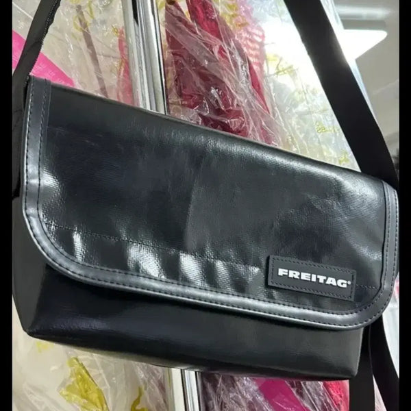 [BUNJANG] Freitag Hapao All Black Messenger Bag / 프라이탁 하파오 올블랙 팝니다