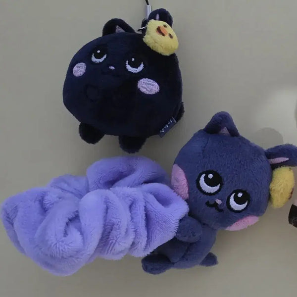 [BUNJANG] RIIZE Wonbin Tonnyangdeok Scrunchie Bundle Set / 라이즈 원빈 토냥덕 스크런치 미니토냥덕 일괄