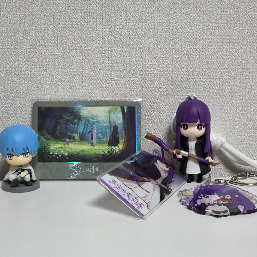 [BUNJANG] Frieren: Beyond Journey's End Fern Set Keychain / 택포1.9) 장송의 프리렌 키링 - 페른 세트