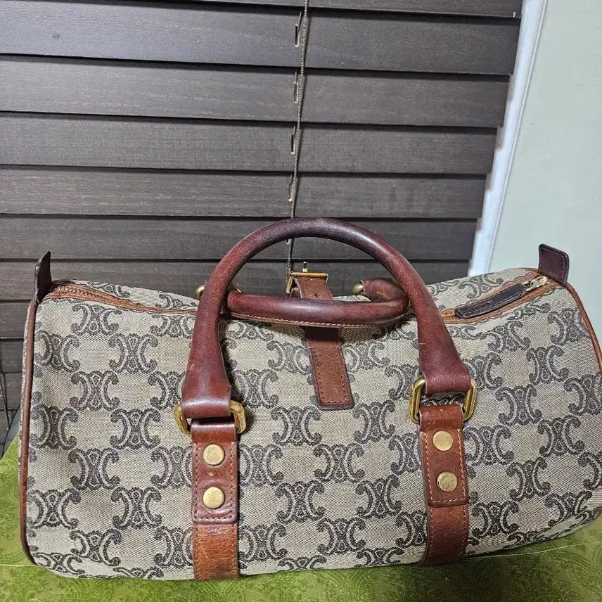 [BUNJANG] Celine Triofe Canvas Tote Bag Brown / 셀린느 정품 트리오페 캔버스 토트백 브라운