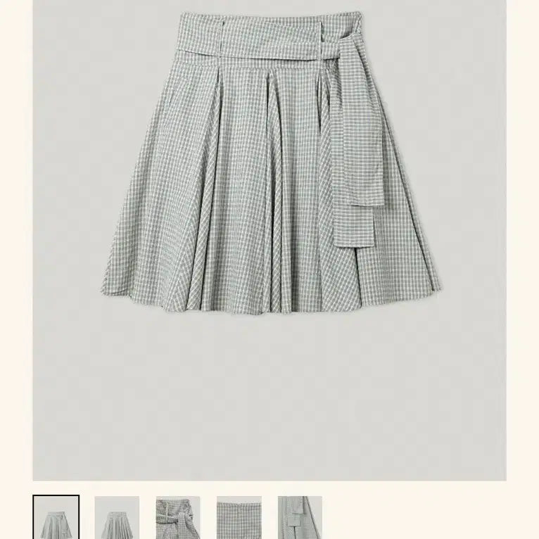 [BUNJANG] Smooth Mood Ninetta Check Skirt / 스무드무드 니네타 스커트 체크 ninetta skirt check