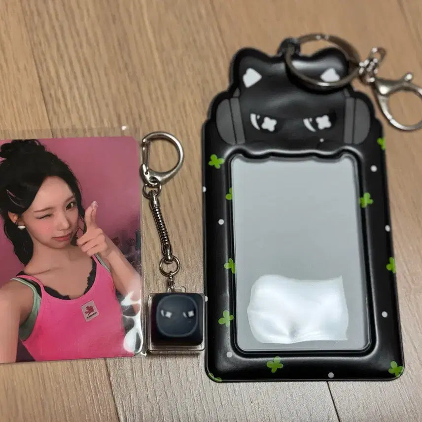 [BUNJANG] Ressene Wonyoung Photocard Holder & Keyring Bundle Set / 리센느 원이 공방포카, 레미니 조타 홀더, 조타 키캡 키링 일괄