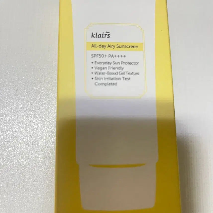 [BUNJANG] Dear Klairs All Day Airy Sunscreen / 새상품]디어 클레어스 올 데이 에어리 선크림