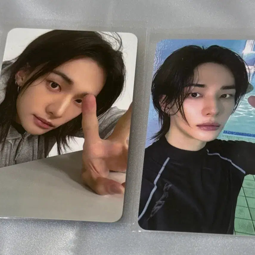 [BUNJANG] Stray Kids Hyunjin Dystopian Vibe Lucky Draw Photocard Bundle Set / 스키즈 현진 디스앤댓 팝업스토어 2차 앨범 럭드포카 일괄양도
