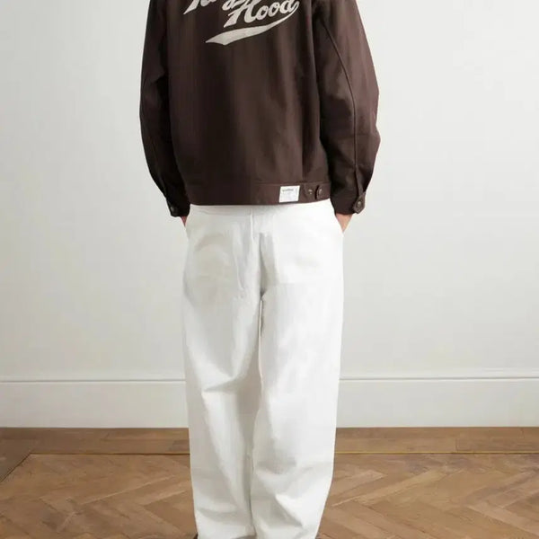 [BUNJANG] Neighborhood Brown Logo Jacket / 네이버후드 자켓