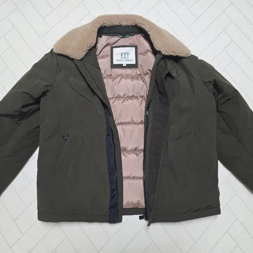 [BUNJANG] Henry Cotton Spitfire Wax Coated Duck Down Jumper / (50)헨리코튼 Spitfire 왁스 코팅 덕다운 점퍼