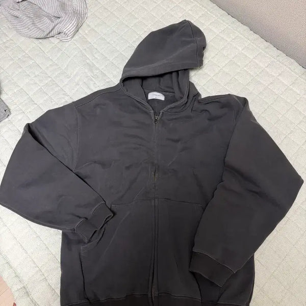 [BUNJANG] Locurd 21oz Zip-Up Hoodie Charcoal M / 로커드 21oz 집업후드 차콜 M