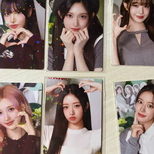 [BUNJANG] IVE (아이브) Full Member Set Photocard / 파파존스 아이브포카