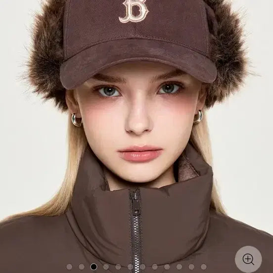 [BUNJANG] MLB Vintage Fur Ear Flap Cap Boston Red Sox / Mlb 빈티지 퍼 이어플랩 캡 보스턴 레드삭스 모자