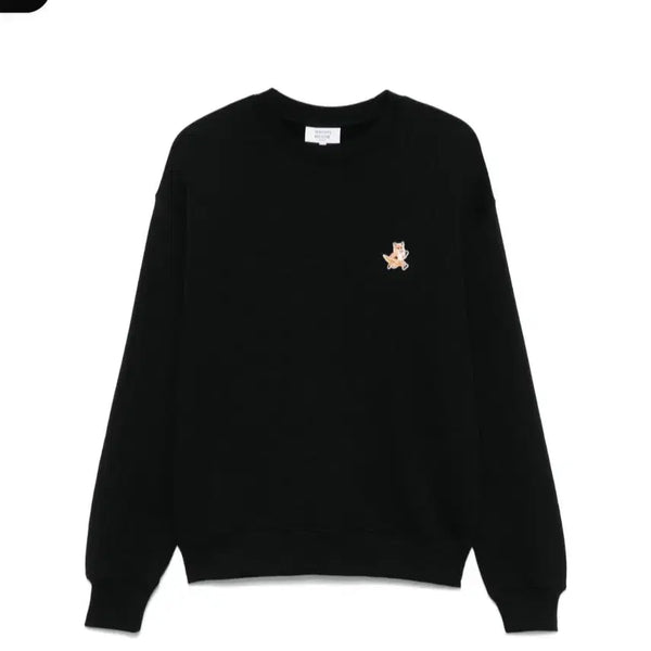 [BUNJANG] Maison Kitsuné Speedy Fox Patch Comfort Sweatshirt / 메종 키츠네 스피디 폭스 패치 컴포트 맨투맨