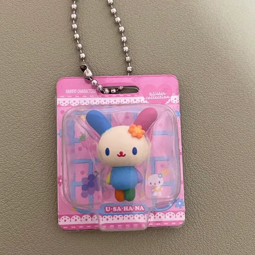 [BUNJANG] Sanrio Characters Package Charm Keychain Gacha Usahana / 산리오 캐릭터즈 패키지 참 키링 가챠 우사하나