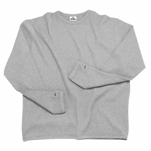 [BUNJANG] MJD Waffle Fingerhole Long Sleeve Grey L / [L] MJD 와플 핑거홀 롱슬리브 그레이