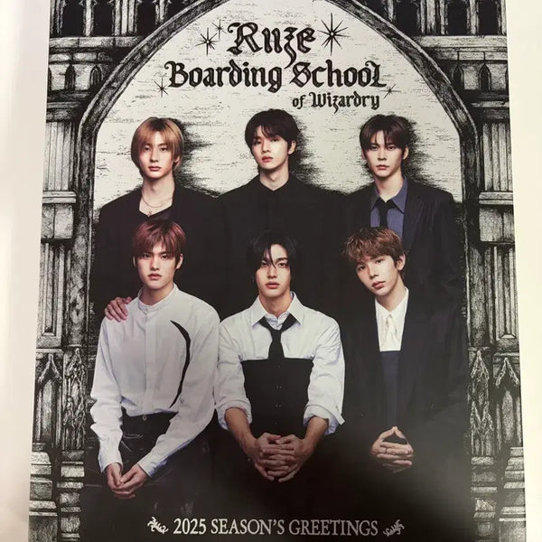 [BUNJANG] RIIZE 2025 Season's Greetings Full Box (Excluding Photocards) / 라이즈 2025 시즌그리팅 시그 포카 제외 풀박스