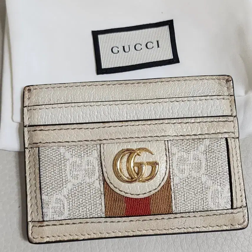 [BUNJANG] Gucci Ophidia Card Holder / 구찌 오피디아 카드지갑 정품