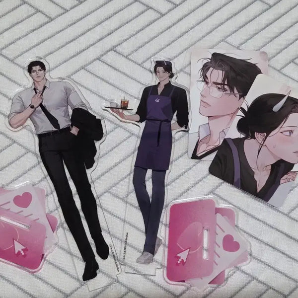 [BUNJANG] Mible Company Garon Emay Acrylic Bundle Set / 일괄] bl 미블 미블컴퍼니 톡신 가론 이매 아크릴 포카 굿즈 전함보 창없는방