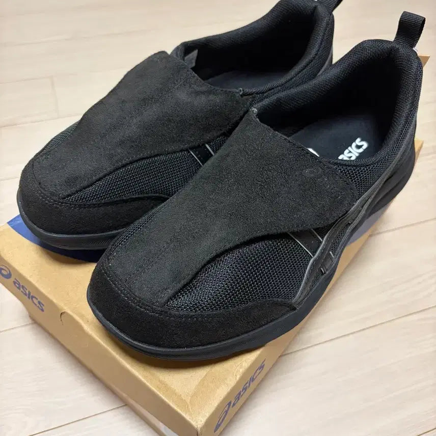 [BUNJANG] ASICS Lifewalker Black Shoes / (255) 아식스 라이프워커 블랙