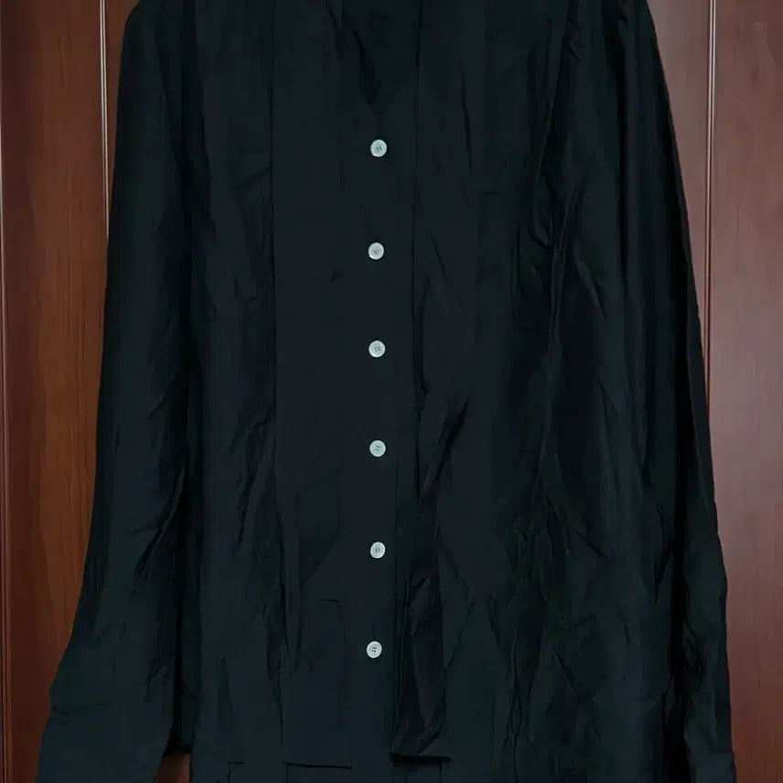[BUNJANG] Some J Tie Blouse / 썸제이 타이 블라우스