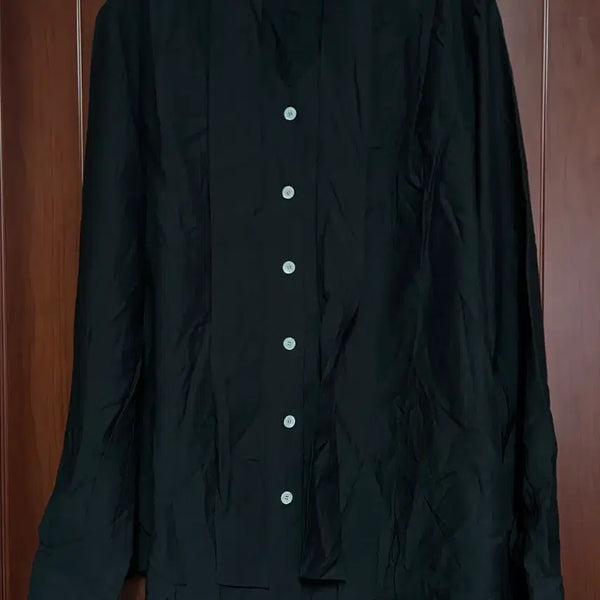 [BUNJANG] Some J Tie Blouse / 썸제이 타이 블라우스