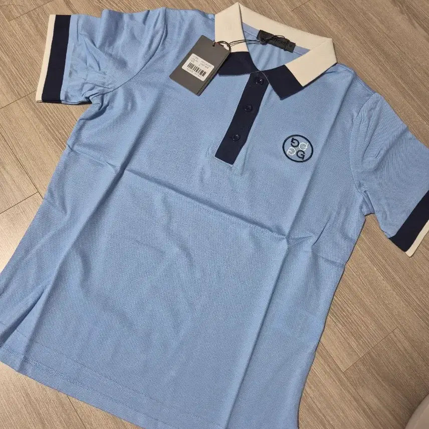 [BUNJANG] G/FORE Women's Golf T-Shirt Sky Blue / 새상품)지포어여성골프티셔츠 지포어골프