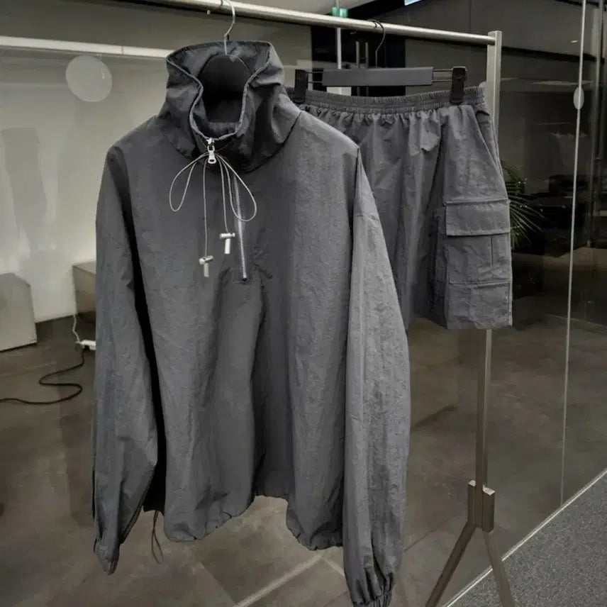 [BUNJANG] Anorak Skirt Set / 아노락 스커트세트