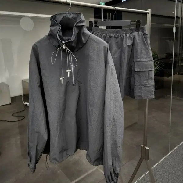 [BUNJANG] Anorak Skirt Set / 아노락 스커트세트