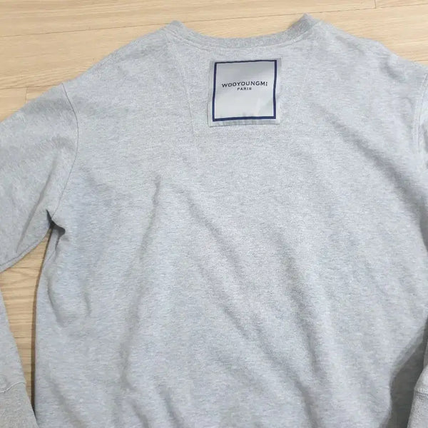 [BUNJANG] Wooyoungmi Paris Sweatshirt Grey / 우영미 파리 맨투맨 그레이