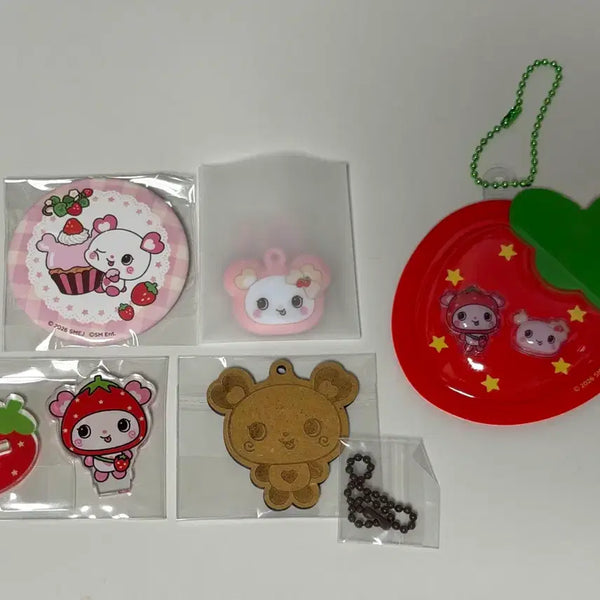 [BUNJANG] NCT WISH Sakuya 'Pang-i' Strawberry Bakery Pop-up Random Toy Set / 엔시티 위시 nctwish 일본 딸기 베리 베이커리 팝업 랜덤토이 사쿠야 팡이