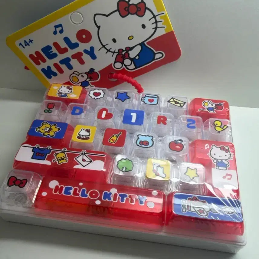 [BUNJANG] Sanrio Hello Kitty Keycap Keyring / 산리오 헬로키티 키캡 키링