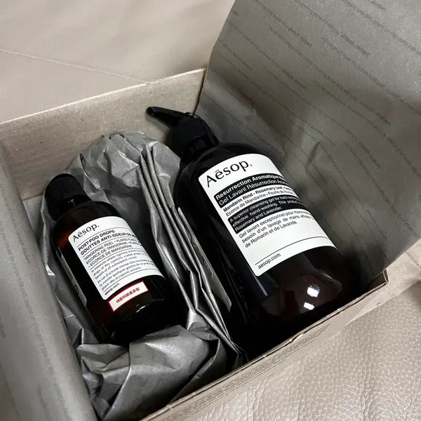 [BUNJANG] Aesop Resurrection Aromatic Hand Wash & Post-Poo Drops Set / [새상품/선물가능] 이솝 레저렉션 핸드워시 & 포스트풉 드롭스 세트