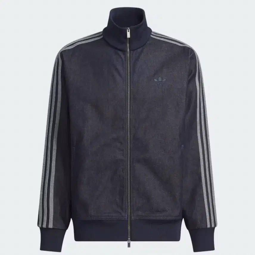 [BUNJANG] Adidas Denim Track Top Jacket Black / 아디다스 데님 트랙탑 자켓 블랙