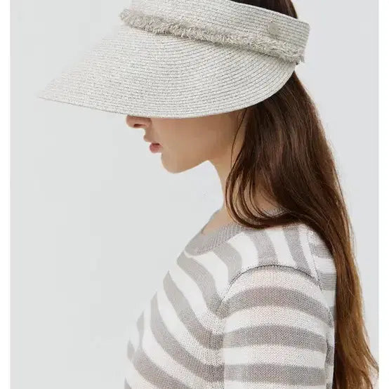 [BUNJANG] Martin Golf Wide Weaving Sun Visor Hat / 마틴골프 와이드 위빙 선바이저모자새상품반값