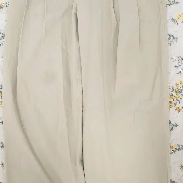 [BUNJANG] NOUN Beige Wide Chino Pants Size 2 / 새상품) 노운 베이지 와이드 치노팬츠 2사이즈