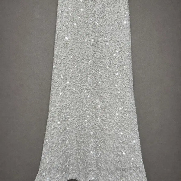 [BUNJANG] Spangled Semi A-Line Skirt / (새상품)  스팡글 쎄미A라인 스커트
