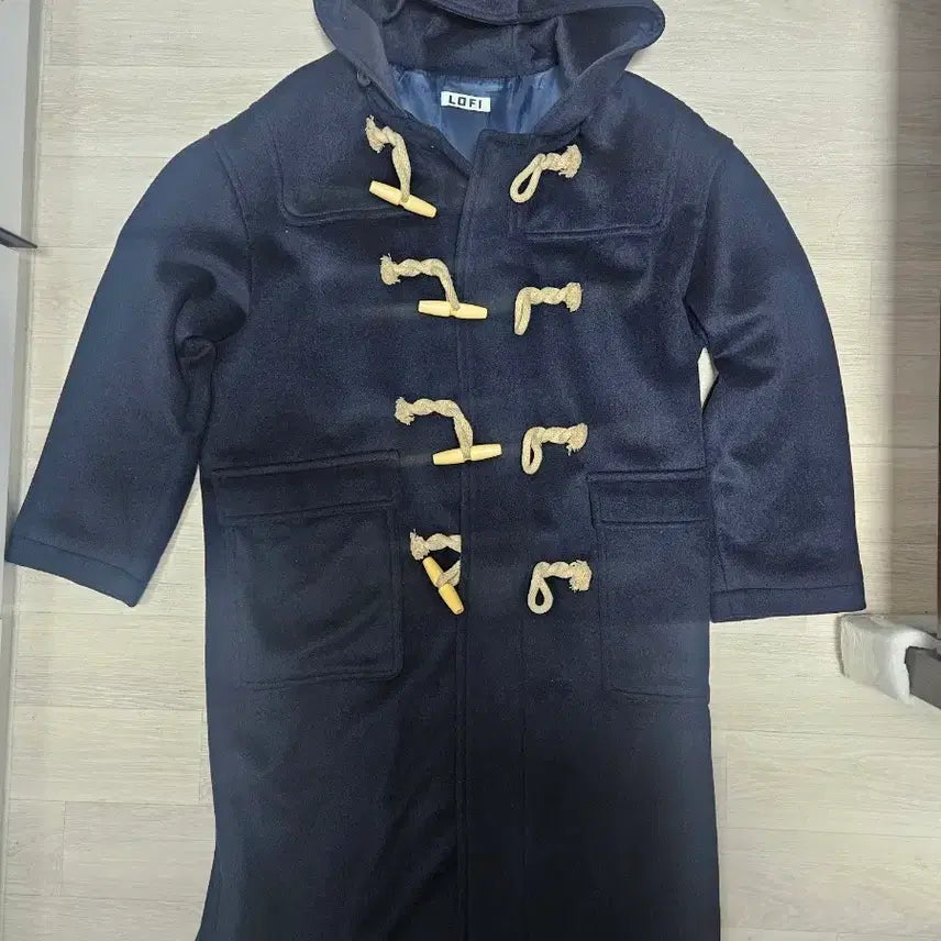 [BUNJANG] LOFI Navy Duffle Coat L / 로파이 네이비 더플코트 L사이즈