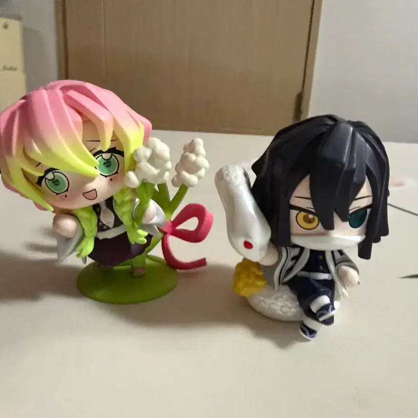 [BUNJANG] Demon Slayer Mitsuri Kanroji & Obanai Iguro Bundle Figure Set / 귀칼 미츠리 오바나이