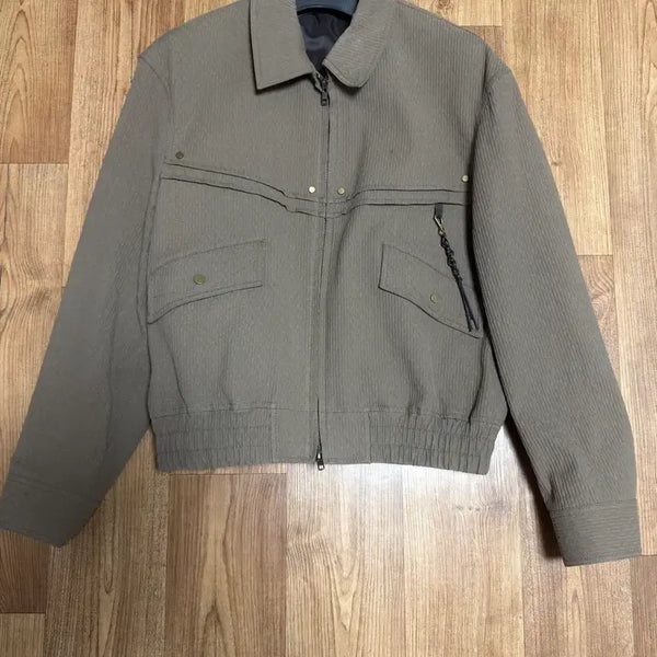 [BUNJANG] Ellude Dusty Western Blouson Khaki / 엘무드 더스티 웨스턴 블루종 카키46