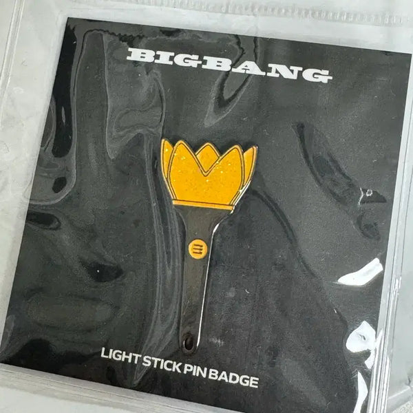 [BUNJANG] BIGBANG Lightstick Pin Badge / 빅뱅 라이트스틱 핀 배지 뱅봉배지