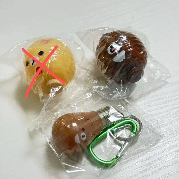 [BUNJANG] Rilakkuma Kogumakko Gachapon Light-Up Set / (일괄) 차이로이 코구마 리락쿠마 불들어오는 가챠 set