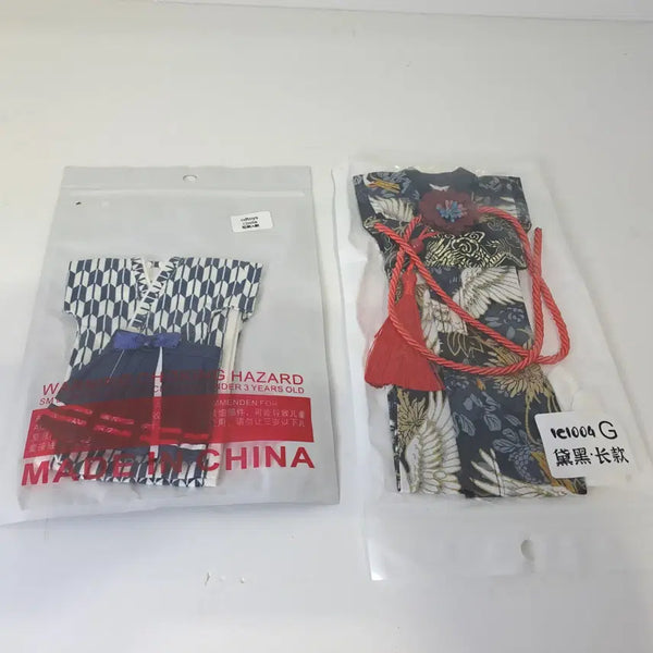 [BUNJANG] 1/6 Scale Action Figure Kimono Outfit Set (2 Pieces) / 1/6 액션피규어용 기모노 의상2점 팝니다