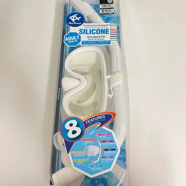 [BUNJANG] TUSA Premium Silicone Snorkeling Mask Set / TUSA 투사 스노쿨링 프리미엄 실리콘 마스크 세트