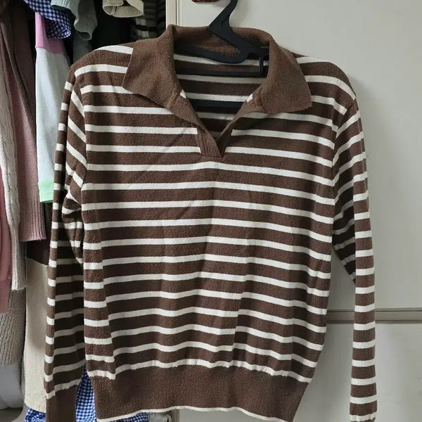 [BUNJANG] Women's Knit T-Shirt / 여성 니트티셔츠