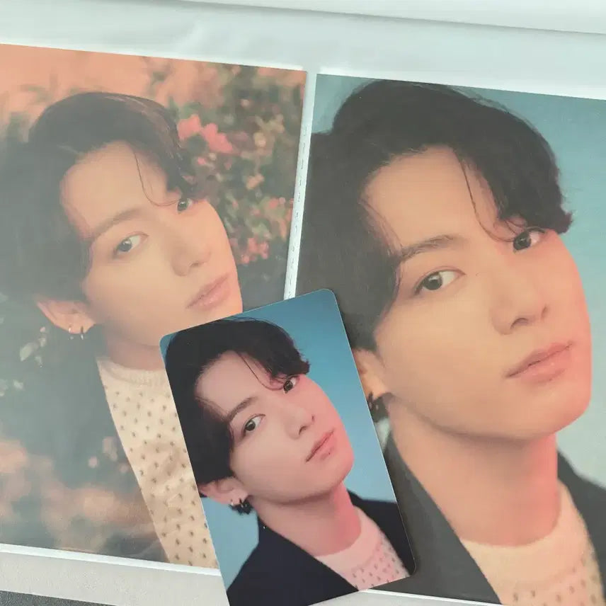 [BUNJANG] BTS Jungkook HYBE INSIGHT Photocard & Postcard Set / 방탄 정국 하이브 인 사이트 입장 포카 엽서 한정